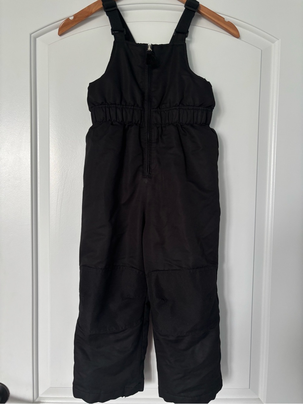 Wonder Nation Toddler Insulated Snow Bibs Overalls - Black - Size 5T